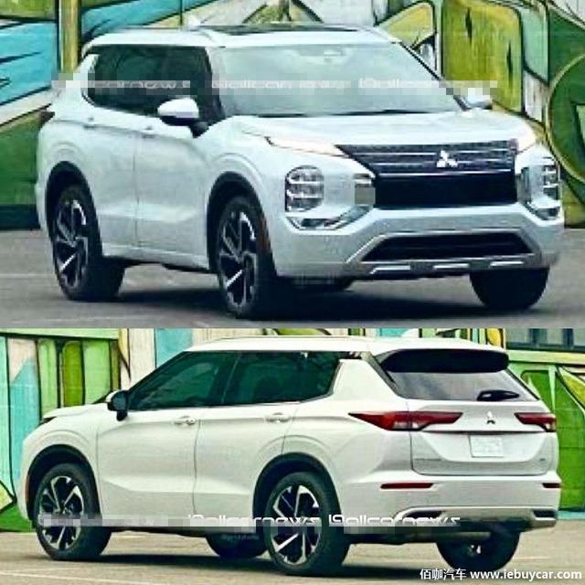 新欧蓝德2021款报价,新欧蓝德2022 2022款三菱欧蓝德清晰渲染图公布 或将2021年2月首发