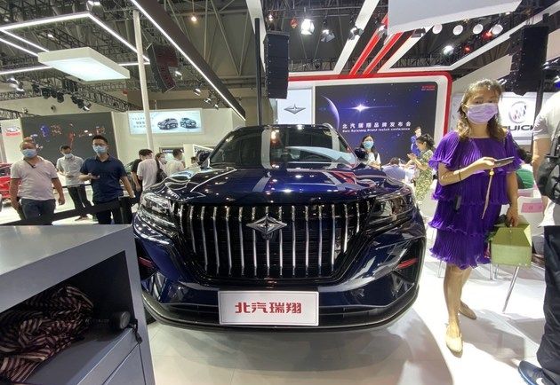 2021重庆车展北汽瑞翔x5亮相