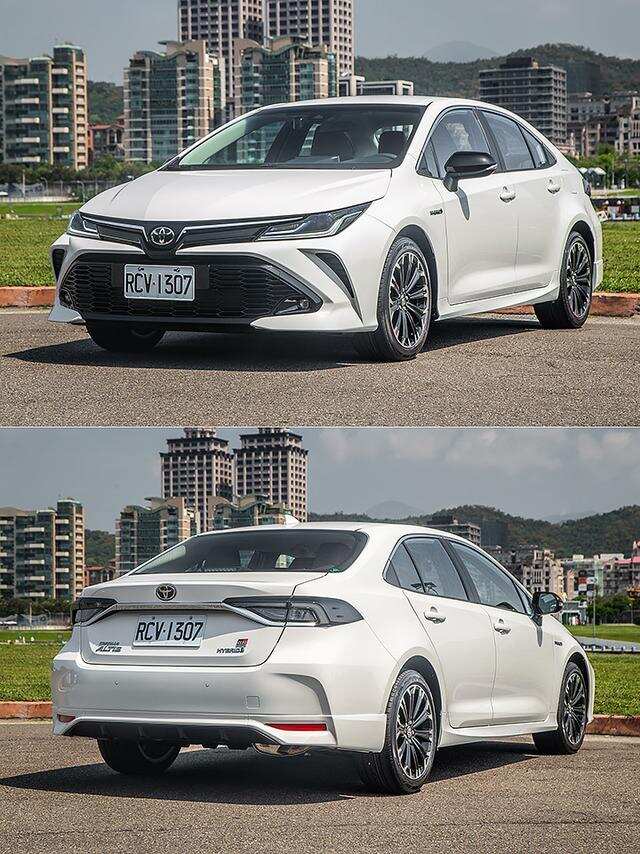 台湾地区市场独有抢先试驾丰田卡罗拉grsport