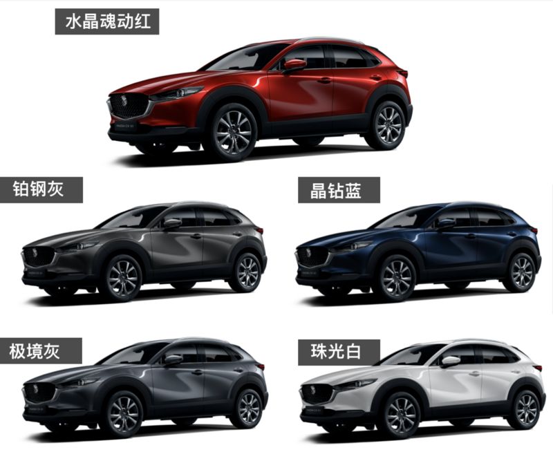 cx30 马自达参数图片