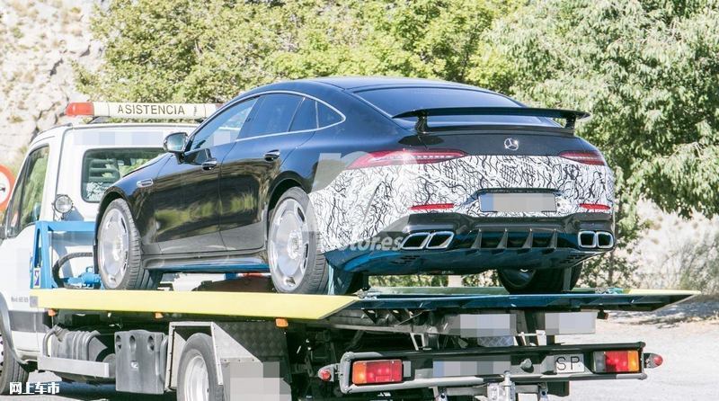 梅赛德斯-全新AMG GT四门版曝光4.0T V8+电动机-图9
