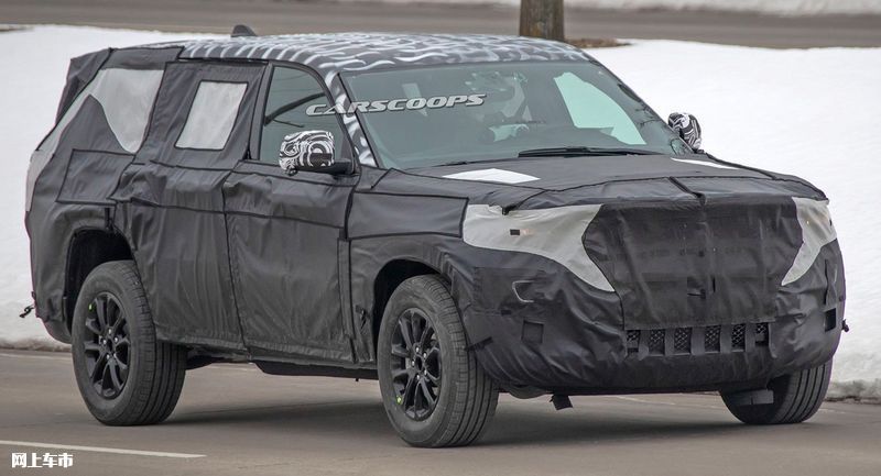 Jeep全新旗舰SUV预告图对标途乐/入门搭V6引擎-图5