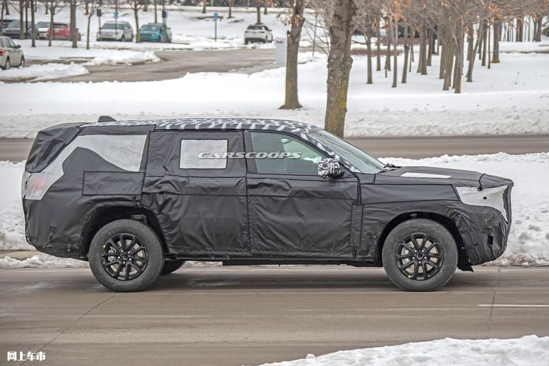 Jeep全新旗舰SUV预告图对标途乐/入门搭V6引擎-图7