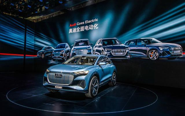 續航超450公里奧迪將於2022年國產q4etron