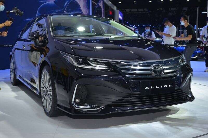 a级家轿新选择广州车展实拍一汽丰田傲澜