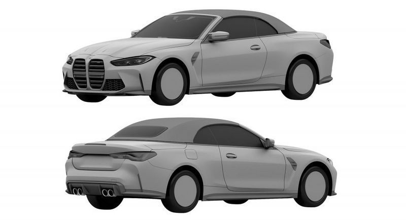 宝马全新M4敞篷版专利图曝光搭3.0T/即将推出-图1