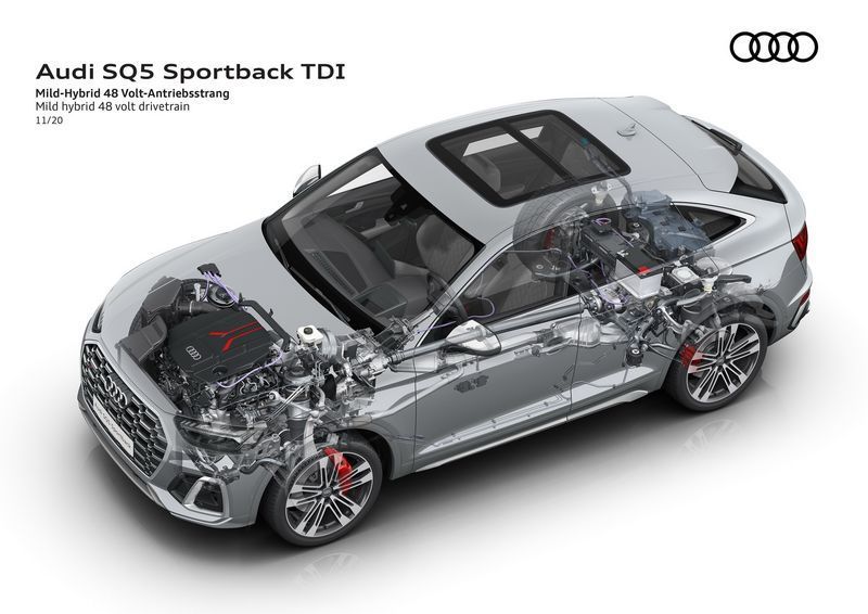 奥迪新款SQ5发布配置大幅提升/搭3.0T轻混引擎-图3