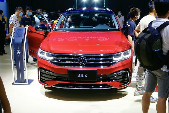 2021粤港澳车展大众新款途观l家族首发亮相