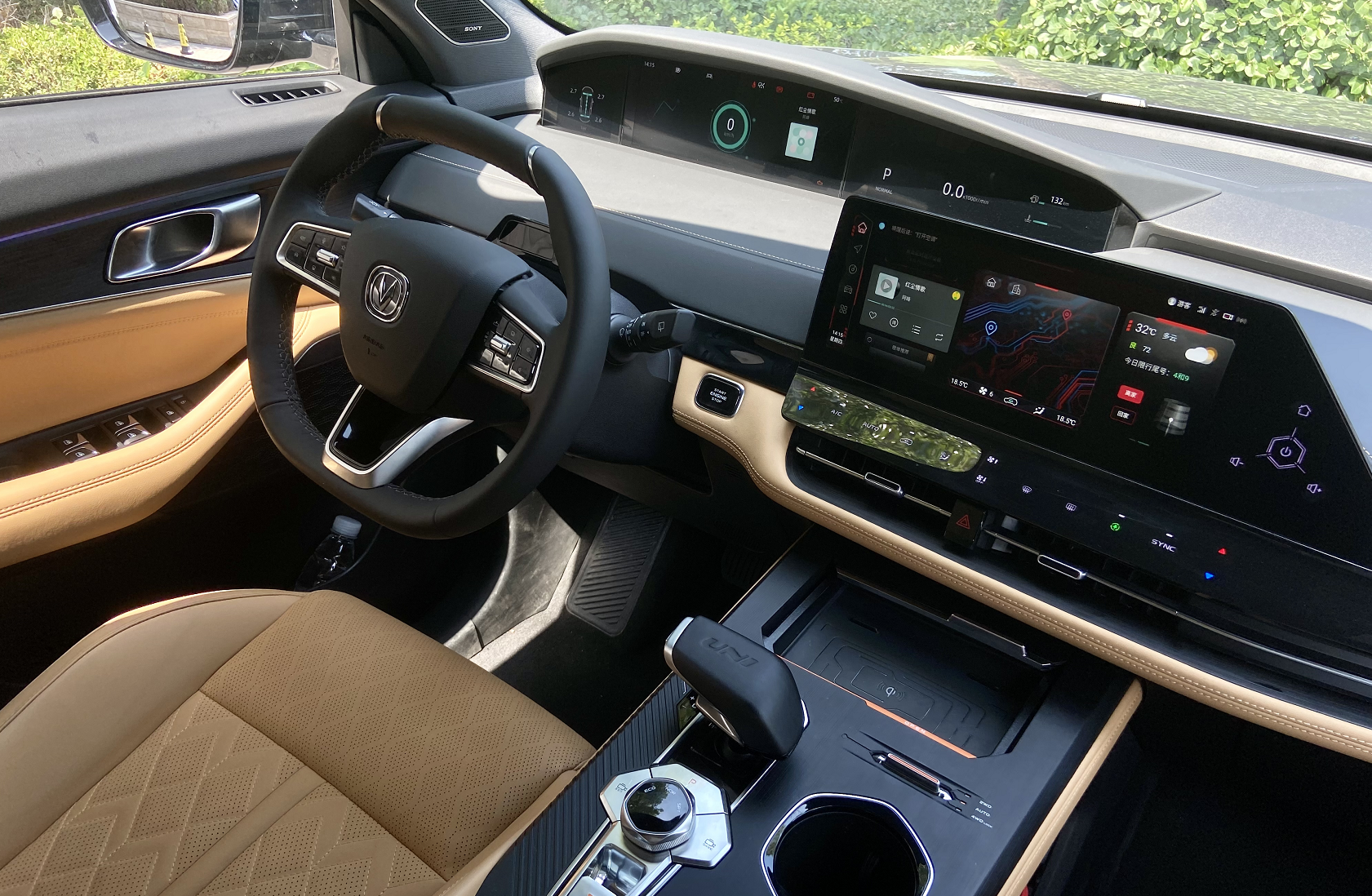 大空间高品质长安unik的热销实至名归