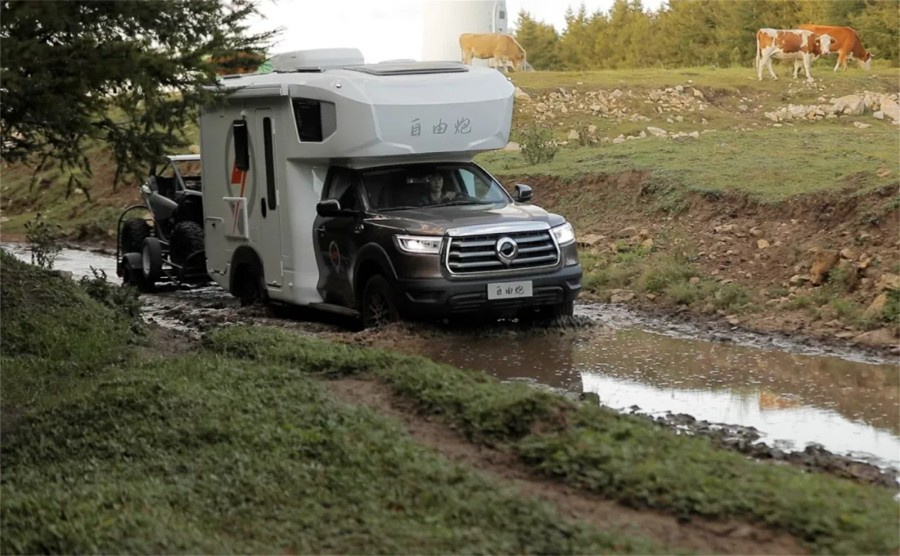 长城自由炮房车新款上市!满足四人起居,舒适旅居生活