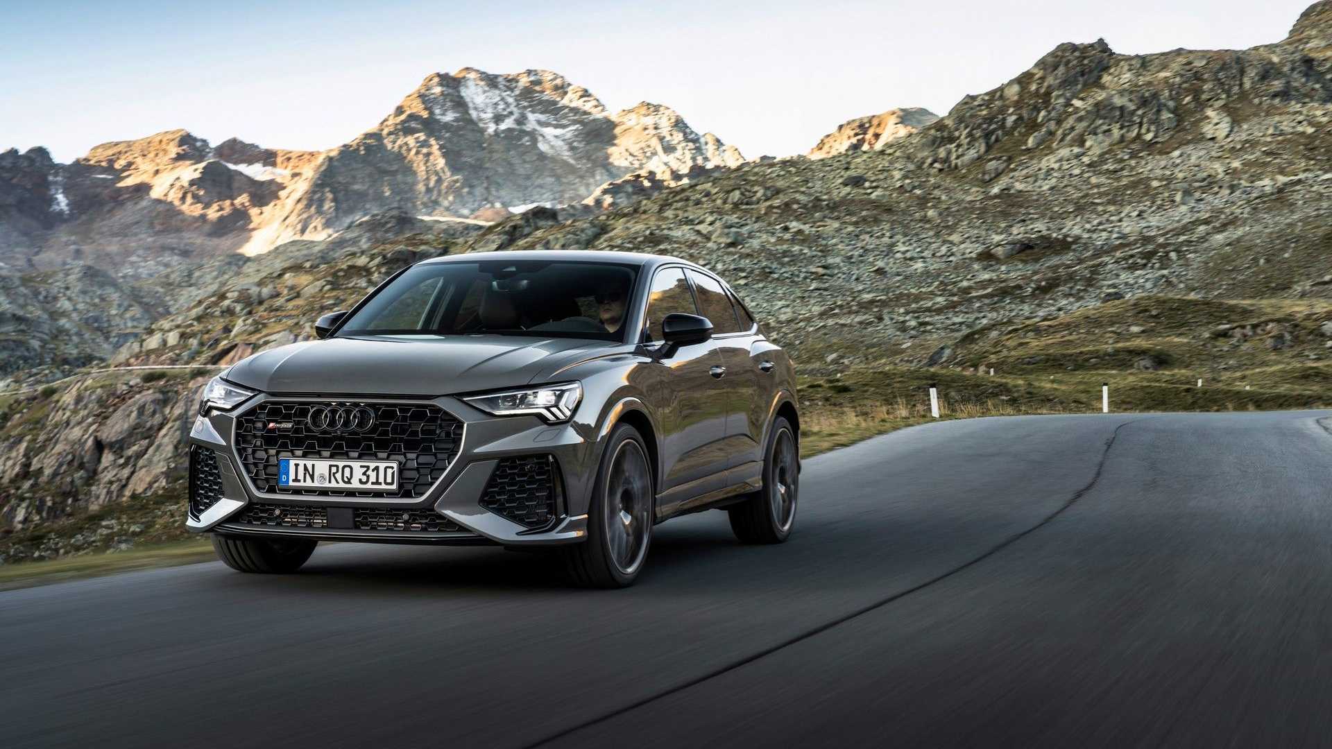 奥迪rsq310周年纪念版全身黑化且限量555台