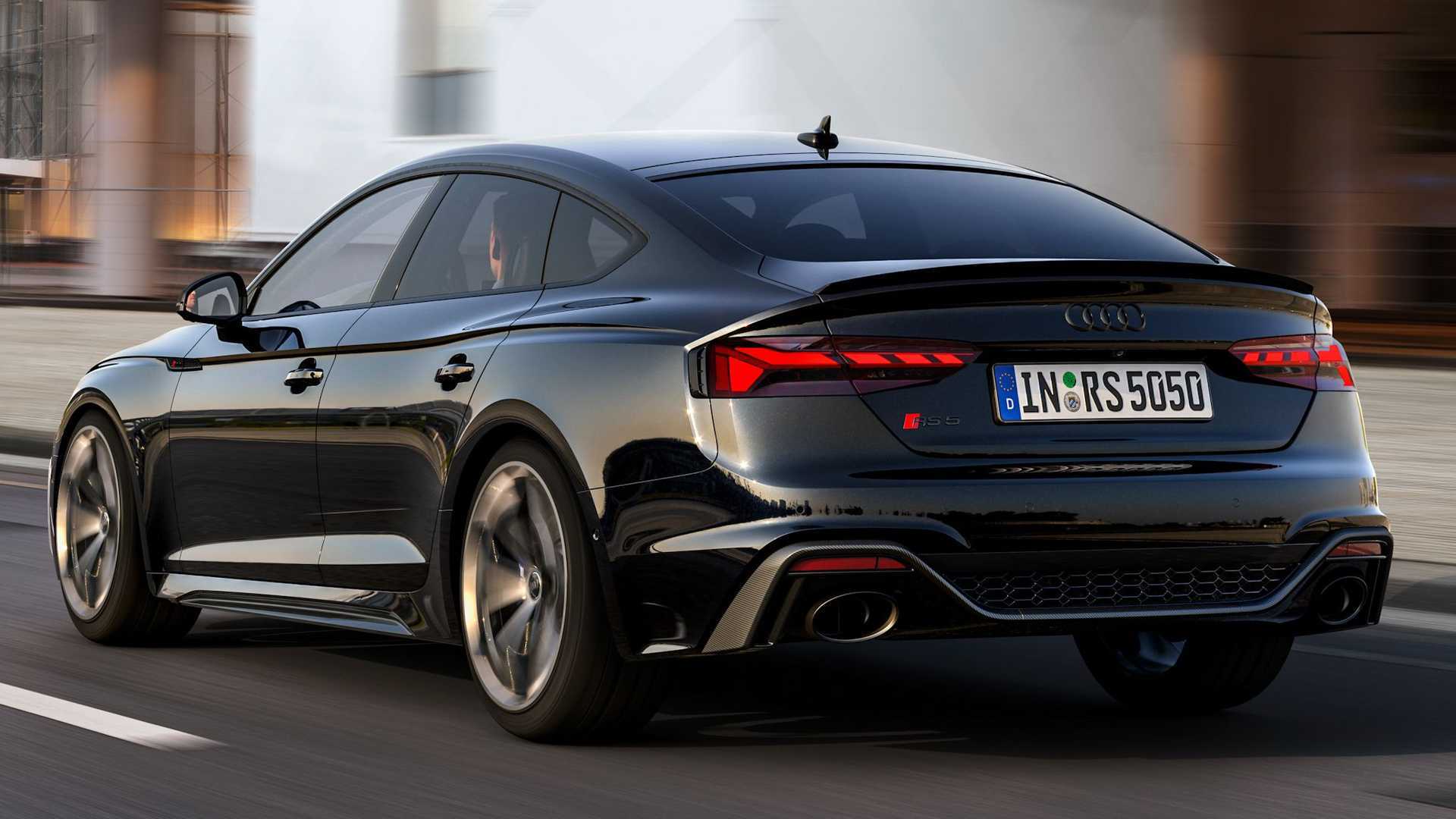 内饰小幅升级2023款奥迪rs5官图发布悬架更低