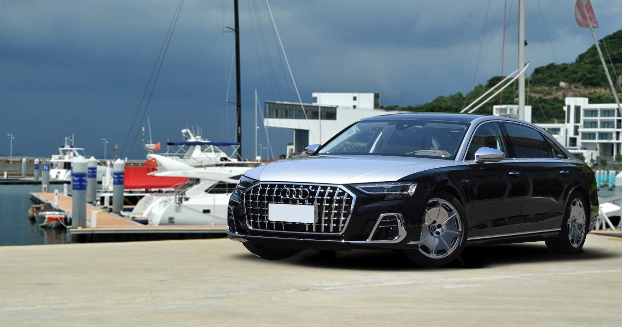 刘德华的出行座驾全新奥迪a8lhorch霍希版申请出战