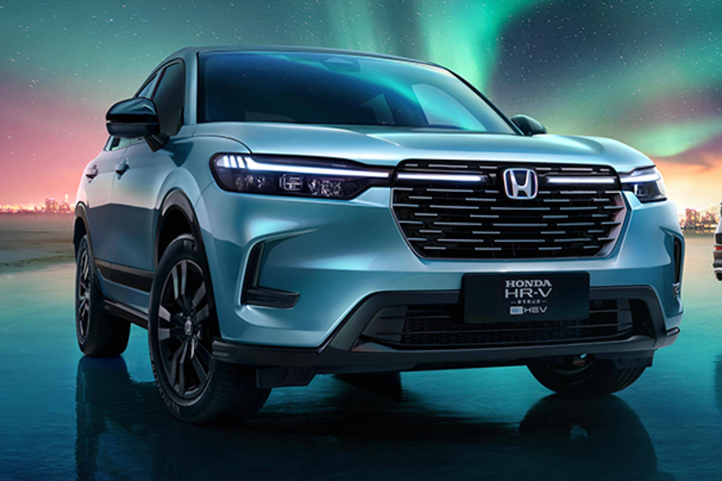 东风本田hrv官图发布定位xrv和crv之间