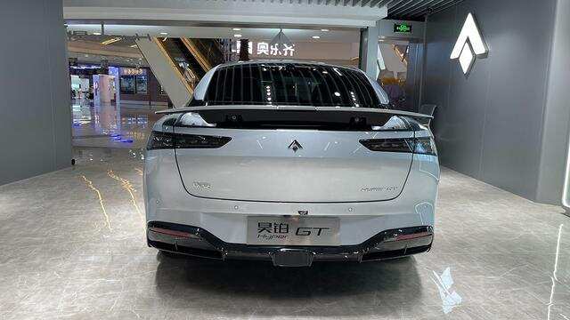 汽配风还是真运动预售2199万起带剪刀门的昊铂gt到店实拍
