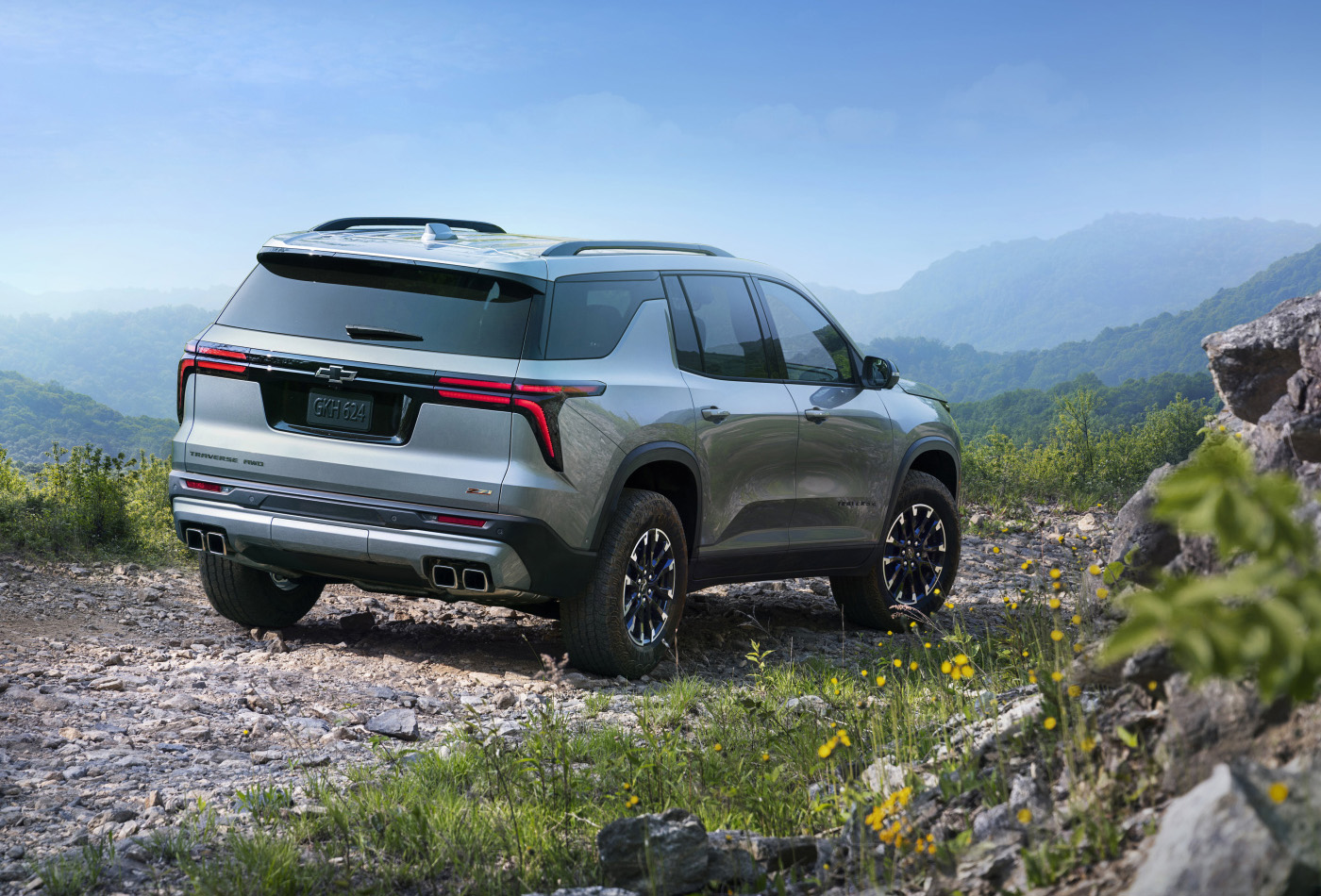 全新一代雪佛兰traverse首发霸气造型豪华内饰有望国产