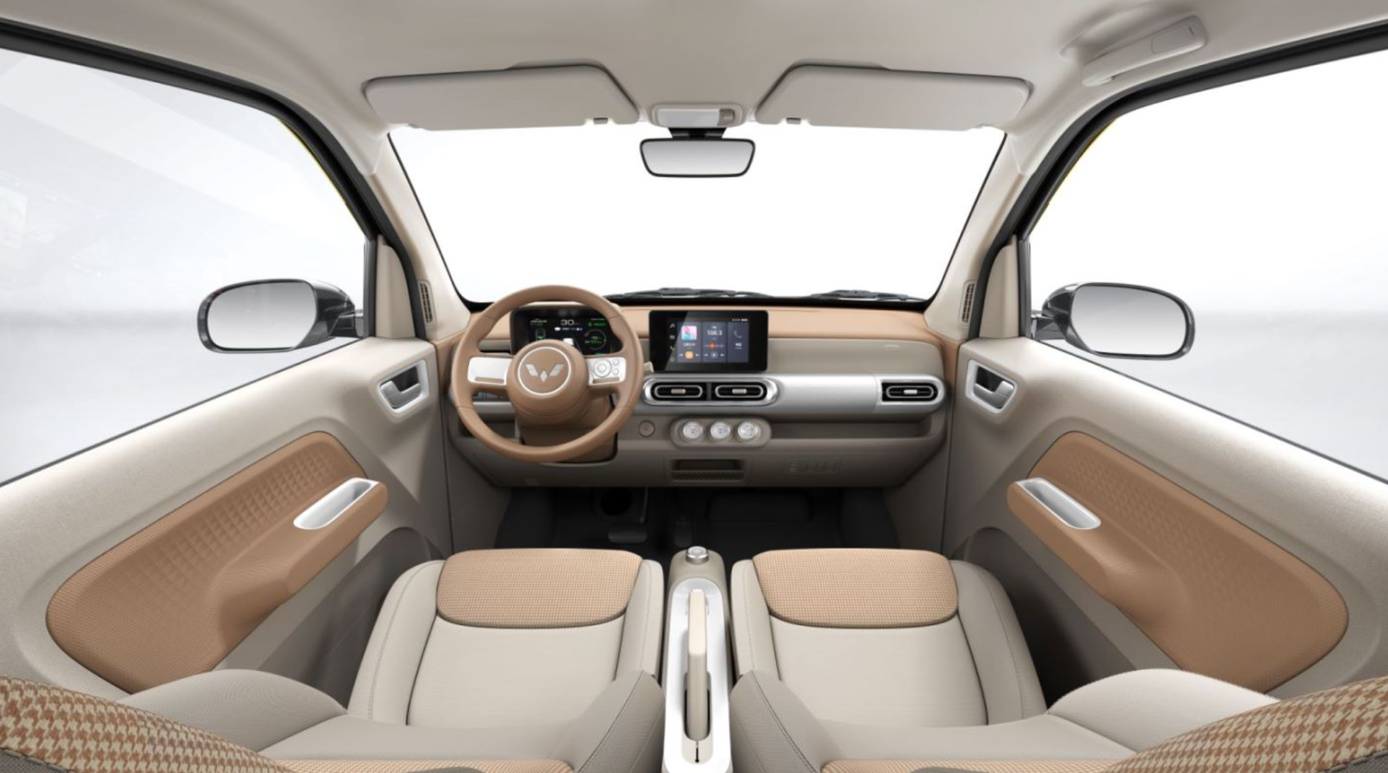 新增215km续航与直流快充五菱宏光miniev第三代马卡龙确实有点香