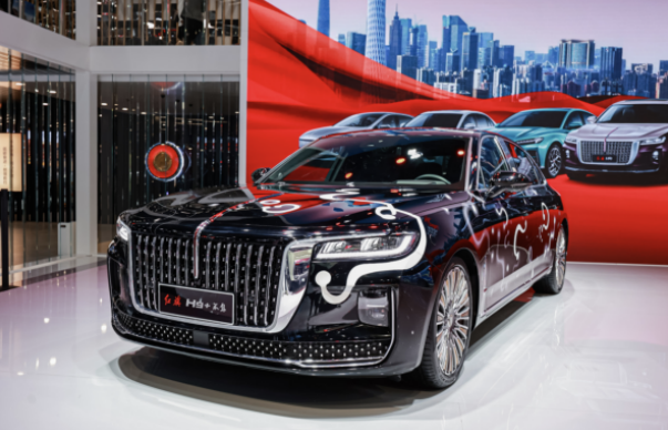 2023广州车展探馆国产红旗车让世界看到中式豪华的魅力