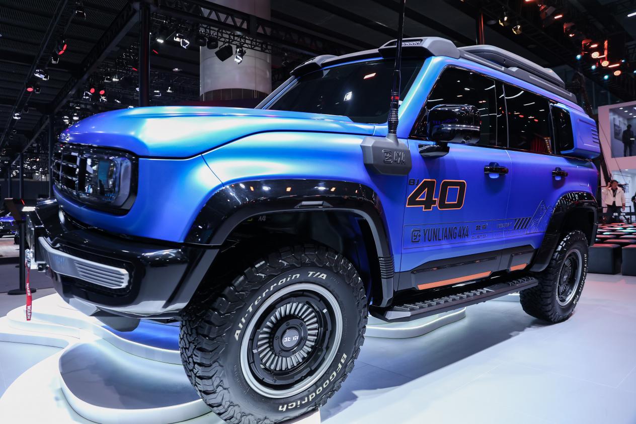 潮动广州玩出新意全新bj40正式上市售1798万元起