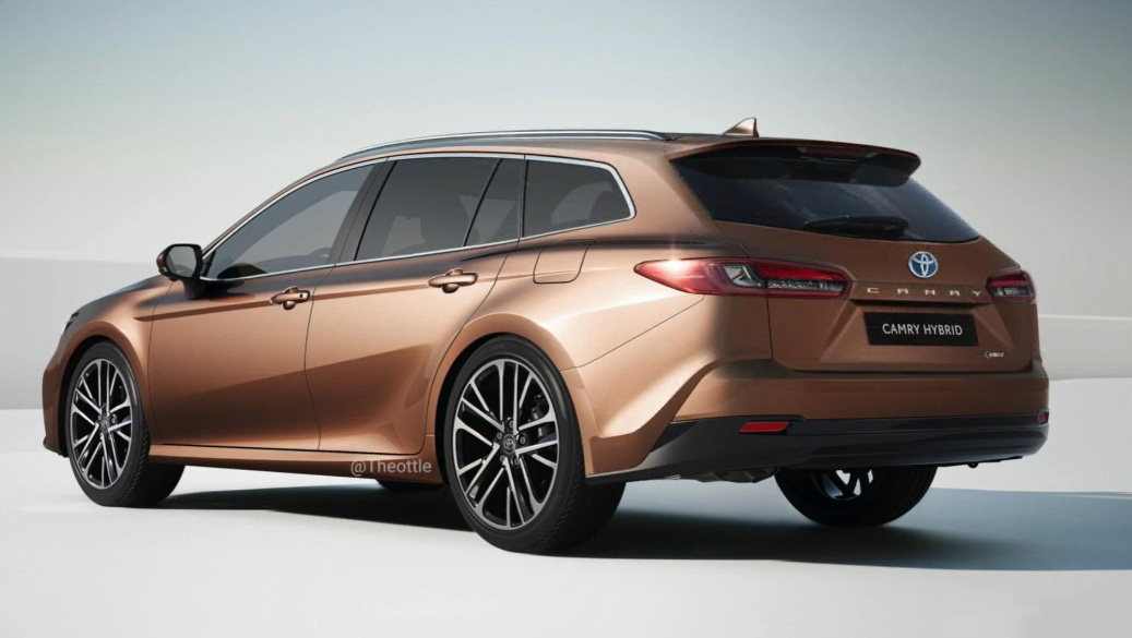 丰田凯美瑞旅行版曝光外观年轻动感量产会火吗