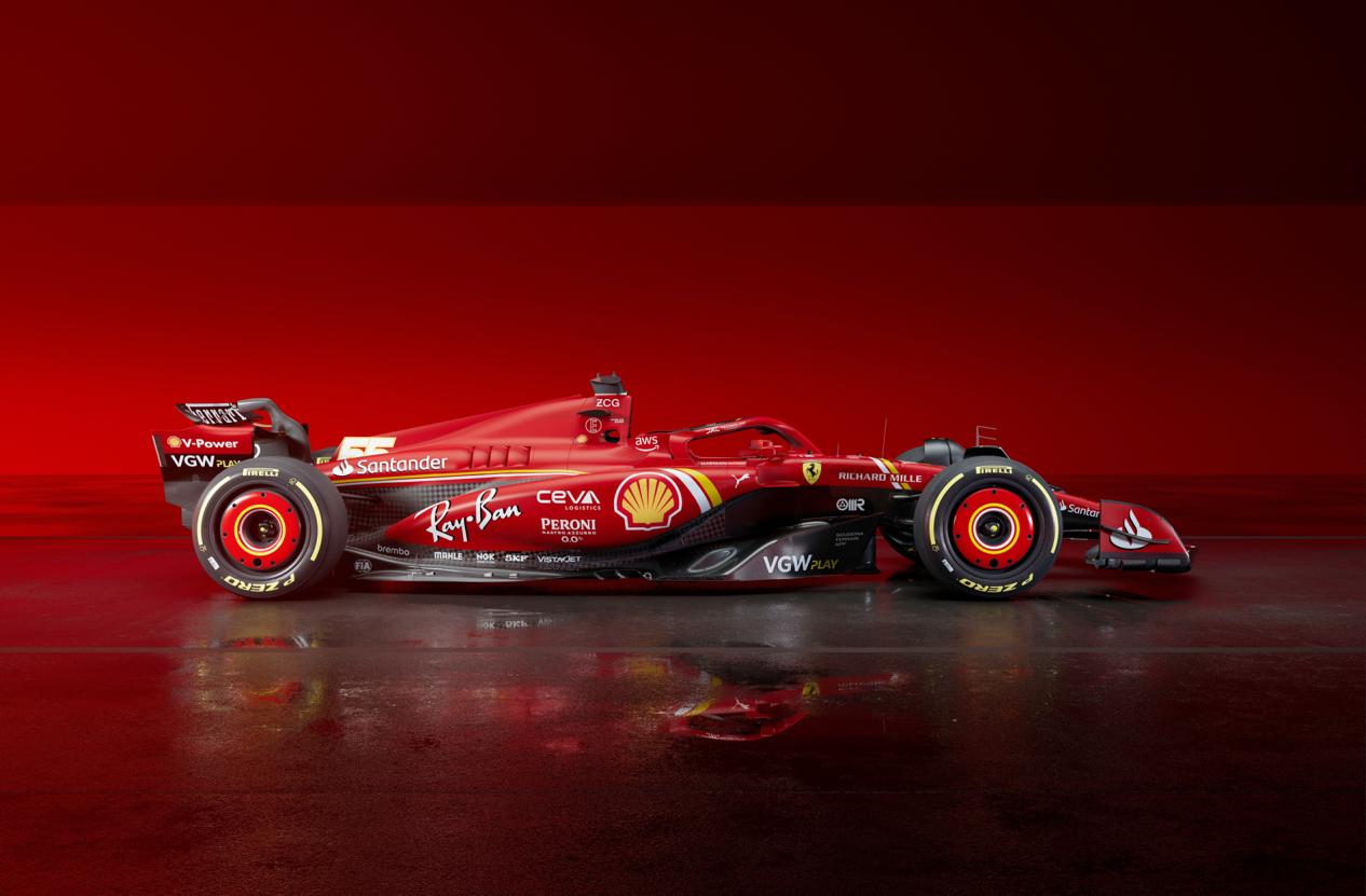 新赛季f1战车法拉利sf24