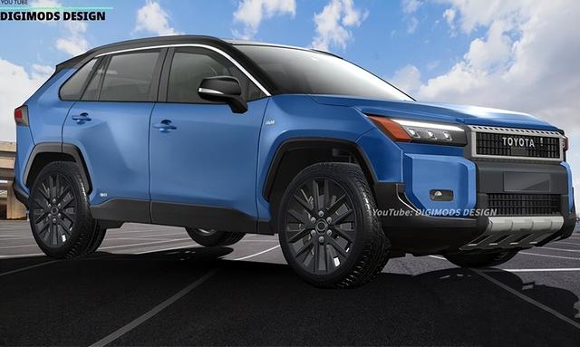 豐田全新rav4曝光hevphev雙動力純電續航或200公里