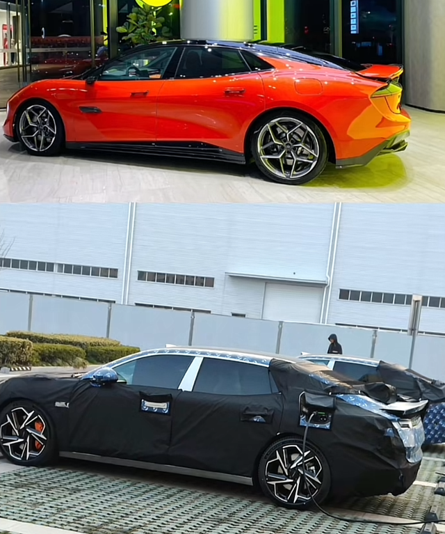 领克zero实车现身全域800v激光雷达配双腔空悬后轮转向