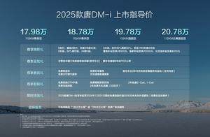 更适合中国家庭的大七座SUV焕新，2025款唐DM-i带来三大最优解