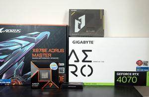 DIY组装：技嘉X870E搭配AMD锐龙9700X+4070显卡这套配置怎么样