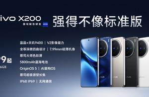 影像，性能，屏幕，续航，系统全面兼顾，Pro级标准版，vivo X200