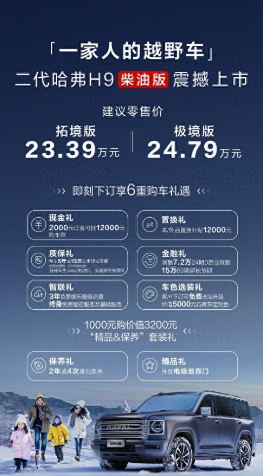 哈弗h9选装价目表图片