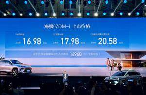 16.98万起的海狮07 DM-i，到底贵不贵？