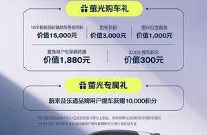蔚来全新品牌firefly萤火虫首款同名车型正式上市，11.98万元起