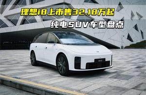 理想i8上市售32.18万起 纯电SUV车型盘点