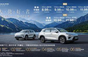 置换补贴价8.98万元起！五菱星光S 2025款正式上市