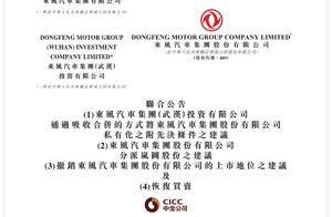 深夜通告，岚图赴港上市，东风集团股份退市！