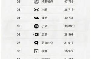 7月份销量出炉，理想、小米、小鹏都破三万，但为何悲喜不相通？