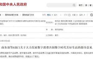 大力发展数字消费，多部门联合部署！