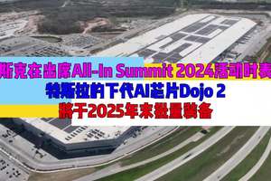 马斯克在出席All-In Summit 2024活动时表示