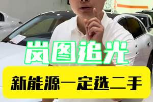 家用选新能源一定是二手而不是新车，亏损必须留给首任车主 岚图追光，原版原漆准新车，一年能省175000#新能源 #岚图 #懂车车