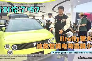 firefly萤火虫这款智能电动高端小车，萌到你了吗？
