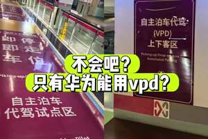 以后只有华为能用VPD？有些人天塌啦！ #vpd泊车代驾
