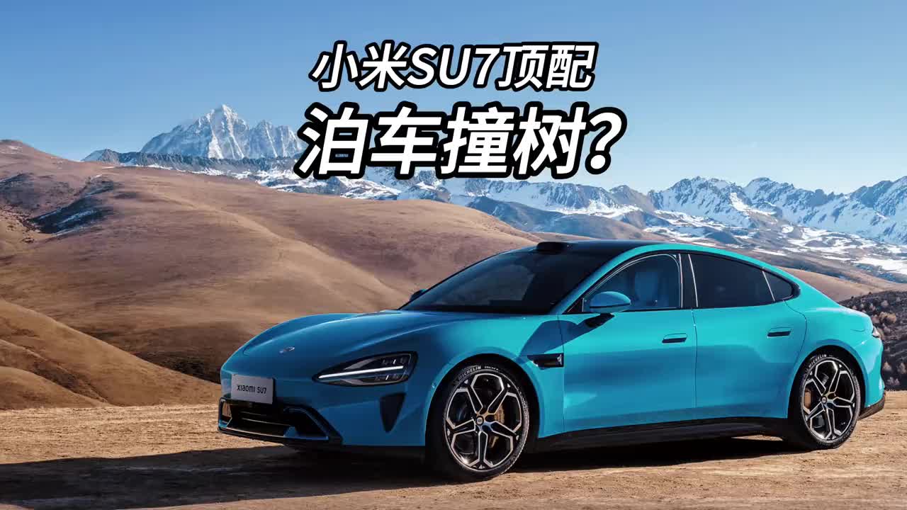 小米SU7MAX顶配带激光雷达泊车辅助也会撞树？