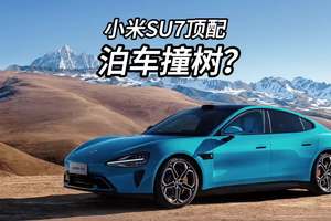 小米SU7MAX顶配带激光雷达泊车辅助也会撞树？
