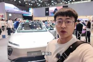 粤港澳大湾区车展，蔚来展台真是太多人了！