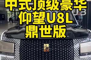 中式全尺寸豪华SUV，仰望U8L鼎世版