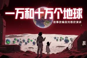 刘慈欣演讲名句改编《一万和十万个地球》