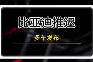 这会不会是比亚迪多款车推迟发布的原因呢？ #比亚迪 #比亚迪新车
