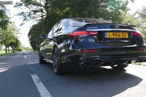 奔驰E级最强版-AMG E63S极速能跑多快？搭载4.0T V8发动机