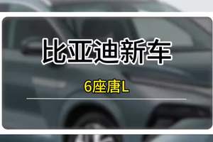 6座版的唐L申报了，新增黑化套件 #比亚迪唐L
